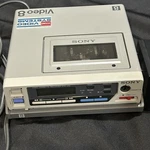 Sony EVO-210 Video 8MM Vcr Powers Includes RFU-80UC Adapter. Fixed Price $250.00.