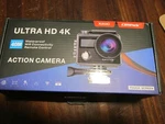 Campark X20C Action Camera 4K Ultra Hd Sports Waterproof W/ Lots Extras. Fixed Price $19.55.