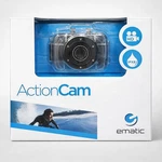 Ematic Waterproof Case Action 720P Hd Still Video Camera Recorder EVH625BL. Fixed Price $23.09.