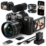 Nbd 4K Ultra Hd 64MP Digital Camera With Wide Angle & Macro Lens. Fixed Price $99.00.