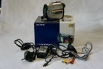 Sony Handycam DCR-DVD110E Camcorder Silver Rw Nightshot 40X Zoom + Charger. Fixed Price $60.70.