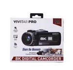 New Vivitar Pro 18X Zoom Digital Video Camcorder DVR8K-BLK. Fixed Price $96.00.