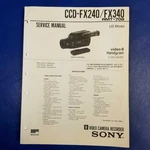 Sony CCD-FX240 CCD-FX340 Service Manual Original Paper Oem Repair Guide Usa. Fixed Price $106.75.