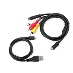 Av A/v Tv Video + Usb Data Sync Cable For Sony DCR-SR37/E DCR-SR46/E DCR-SR47/E. Fixed Price $11.80.