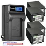 Kastar BP-827 Battery Lcd Wall Charger For Canon Vixia HFG30. Fixed Price $27.99.