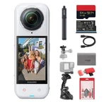 INSTA360 X5 8K Waterproof Action Camera (white). Fixed Price $754.95.