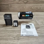 Jvc Everio GZ-E306BU Hd Camcorder 60X Optical Zoom Lcd Screen W/ Charger. Fixed Price $59.99.