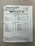 Rca PRO844 PRO942 Original Service Manual Free Shipping. Fixed Price $14.00.