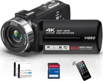 4K 48MP Video Camera Camcorder 30FPS With Ir Night VISION,18X BLACKV92. Fixed Price $74.52.