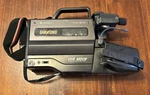 Hitachi VM-3000A Vhs Camcorder Vintage Video Camera + Bag Cords Bat. Not Tested. Fixed Price $84.99.