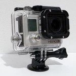 Gopro HERO3 Black Edition Action Camera W/ Waterproof Case, Remote & Accessories. Fixed Price $75.00.