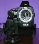 Vintage Jvc Video Movie GR-A30U Camcorder Camera, RF-V3U Input, AA-V5U Adapter. Fixed Price $69.99.