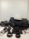 Sony CCD-TR91 Video Camera, Handycam 8 Charger Ac Adapter Camcorder Bag. Fixed Price $40.00.