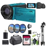 Minolta MN4K300WP Ultra Hd / 56 Mp Waterproof Camcorder - Blue Bundle. Fixed Price $320.95.