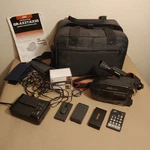 Jvc Vhs-c Camcorder GR-AX37U W/ Batteries, Charger, Case, Cords, Used Tapes & +. Fixed Price $22.00.
