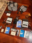 Canon Video Vhs Camera, Recorders, Editor And Cases.. Fixed Price $250.00.