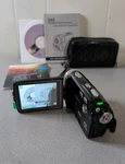 DXG-534V Luxe Black W/ Purple Handheld Camcorder High Definition Gb Sd. Fixed Price $24.99.