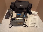 Panasonic Palmcorder PV-L550D- 1 New Battery, Charger, Bag Tested. Fixed Price $79.95.