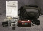 Jvc GZ-E100 Everio Camcorder 40X Zoom: Complete Plus Extra Battery & Case ...new. Fixed Price $125.00.