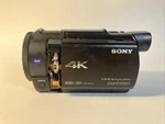 Sony Handycam FDR-AX33 Digital 4K Camcorder, Poor Condition, For Parts, Read. Fixed Price $58.00.