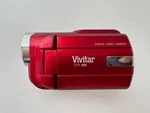 Vivitar Dvr 508 Digital Video Camera Camcorder Red Tested Works See Photos. Fixed Price $17.99.