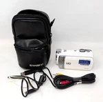 Samsung HMX-F90 Hd Camcorder Handheld Video Recorder Camera + Battery Charger. Fixed Price $54.99.