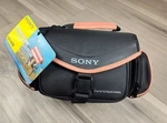 Sony Handycam Camera/camcorder Soft Carry Case Bag - Only Pink Trim. Fixed Price $39.99.