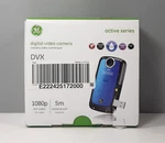 Ge Digital Video Camera Dvx Active Series 1080P Waterproof Shockproof Velvet Red. Fixed Price $24.99.