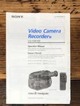Sony CCD-TR28 -TR30 Video Camera Owners / User Manual *original*. Fixed Price $14.97.