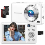 4K Digital Camera 64MP Autofocus Vlogging With Dual Lens 16X Z.... Fixed Price $29.97.