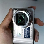 Sony Cyber-shot DSC-H55 Digital Camera 14.1MP 10X Optical Zoom Silver. Fixed Price $149.99.