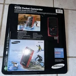 Samsung HMX-W200 Ruggedized Camcorder Black/red New In Package Box. Fixed Price $50.00.