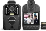 Boblov KJ25 2K 1440P Body Worn Camera Police Audio Video Camcorder 3000MAH 128GB. Fixed Price $69.99.