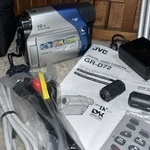 Jvc GR-D72 Camcorder Silver/blue Accessories Included Original Sealed Remote Y2K. Fixed Price $155.00.