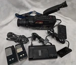 Sony Handycam CCD-F301 Video 8 Camcorder W Bag Batteries Charger Manual Untested. Fixed Price $50.00.