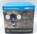 Momentum Aria Led Home Security Outdoor Floodlight With Wifi Camera MO-SE-SAC01. Fixed Price $59.99.