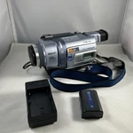 Sony Handycam DCR-TRV340 DIGITAL8 Camcorder Nightshot Battery Charger Tested. Fixed Price $239.99.