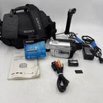 Sony DCR-DVD610 Handycam Video Camera W/accessories Case, 3-DVD-R Discs, Bundle. Fixed Price $139.88.