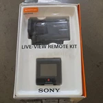 Sony Black Action Camera HDR-AS50R Live-view Remote Brand New Unopened Sealed. Fixed Price $250.00.