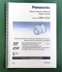 Panasonic Lumix DMC-FZ47 Basic Owner's Manual: 38 Pages & Protective Covers!. Fixed Price $18.95.
