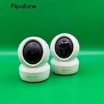 Ezviz CS-H6C Indoor Pan/tilt Wi-fi Security Camera 2-PACK. Fixed Price $61.81.