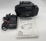 Panasonic Palmcorder Iq Compact Vhs Video Camcorder PV-D426D Batt, Charger Works. Fixed Price $49.99.