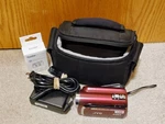 Jvc Everio GZ-MG630RU 60GB Hd Digital Camcorder Bundle Case Charger New Battery. Fixed Price $129.99.