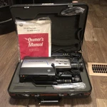 Ge Camcorder CG-9806/CG-9808 Hq Movie Video System Vhs, With Case& Accessories. Fixed Price $100.00.