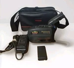Panasonic Palmcorder Iq PV-D406 Vhs-c Camcorder Includes Battery, Charger Tested. Fixed Price $69.99.