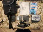Canon Ntsc DC100 Dvd Camcorder /camera With Extras, Sold Is Parts Please Read. Fixed Price $29.99.