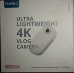 Akaso Keychain 4K Ultra Hd Vlog Camera, Eis, Wi-fi, White, Handheld, Microsd. Fixed Price $30.00.