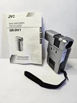 Jvc Gr DV1U Minidv Digital Camcorder Bundle Dock, Charger, Remote, Batteries. Fixed Price $150.00.