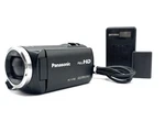 Panasonic V180 Video Camera Camcorder 90X Zoom 10MP Full Hd. Fixed Price $698.00.