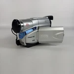 Jvc GR-AXM18U Silver Vhs Camcorder, No Battery Tested Working. Fixed Price $49.99.